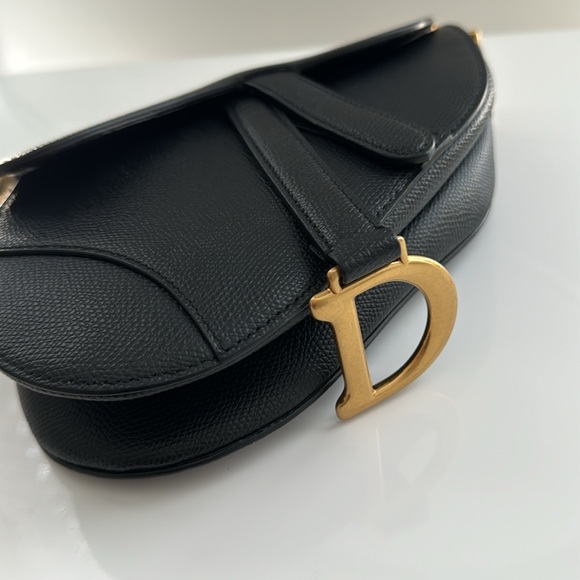 Dior mini saddle - black 🖤 - Picture 4 of 8